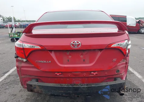 2014 Toyota Corolla S Plus из США, поврежденный, VIN 2T1BURHEXEC196737